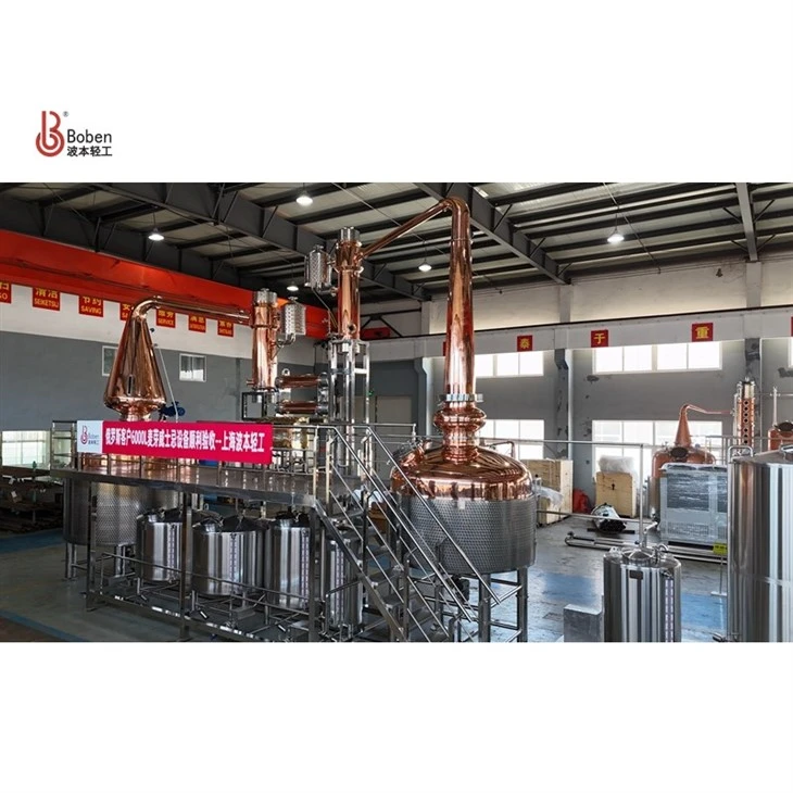 6000L & 3600L Scottish Copper Pot Still
